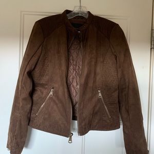 Marc New York Suede Biker Jacket